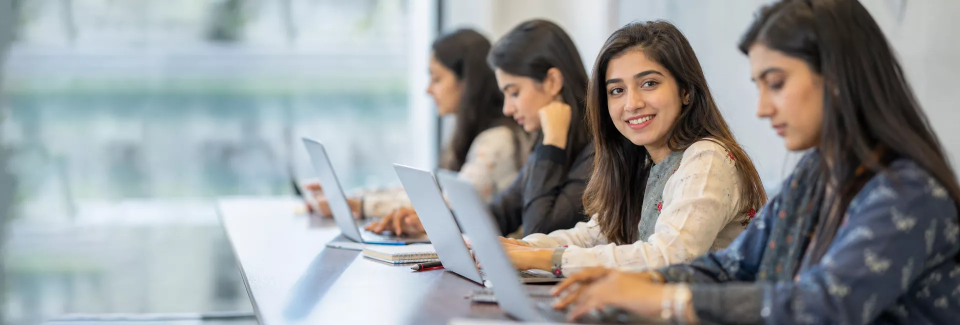 Students learning together at SuperTech